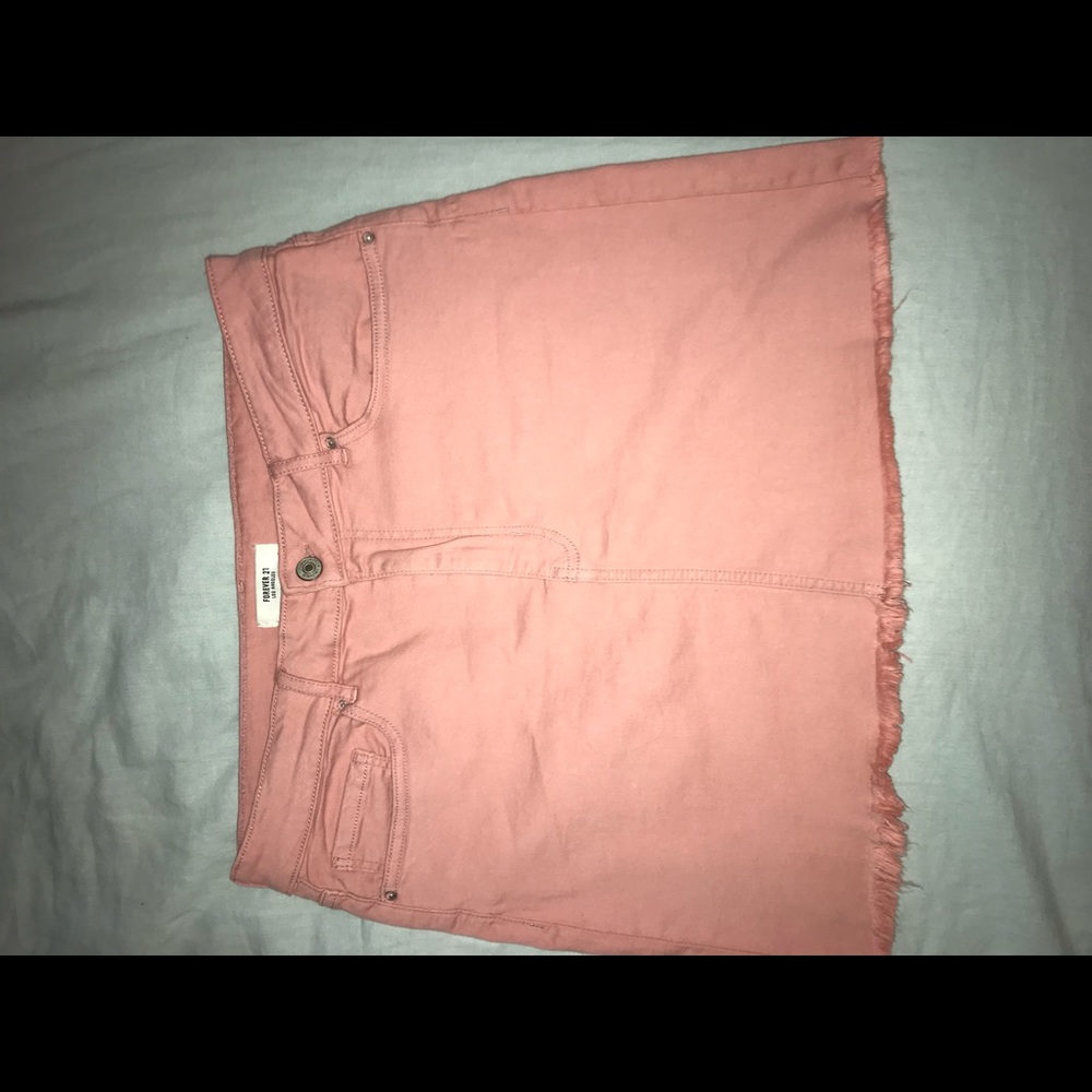 Pink skirt